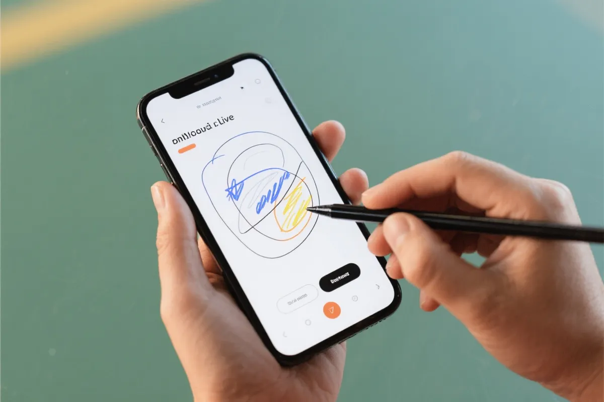 移动端直播页示意